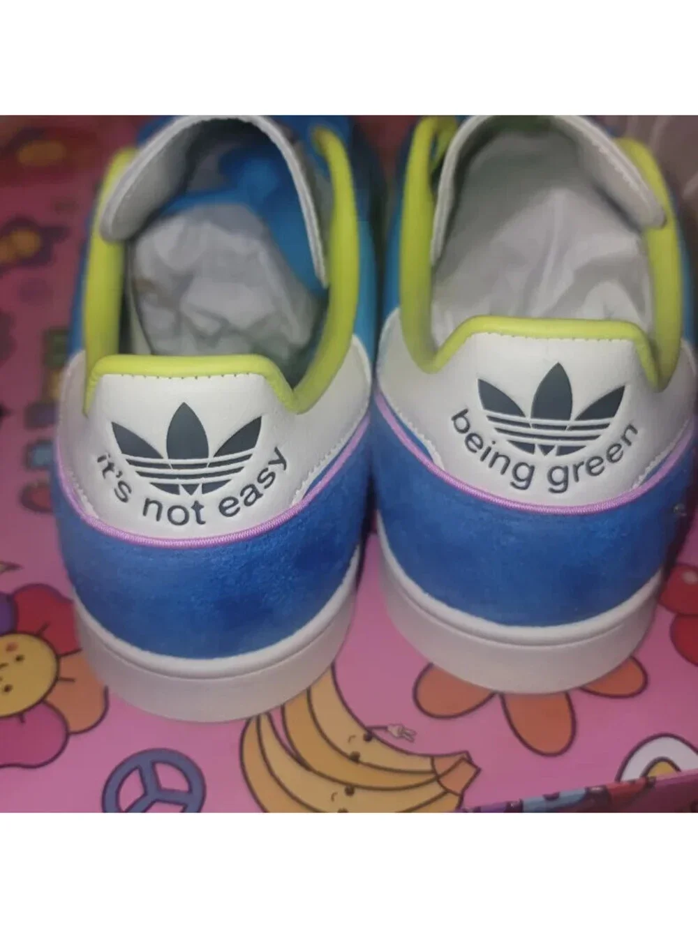 ADIDAS X DISNEY STAN SMITH TOY STORY 'REX & ALIENS' BLUE GZ5991 MENS 9.5 SHOES